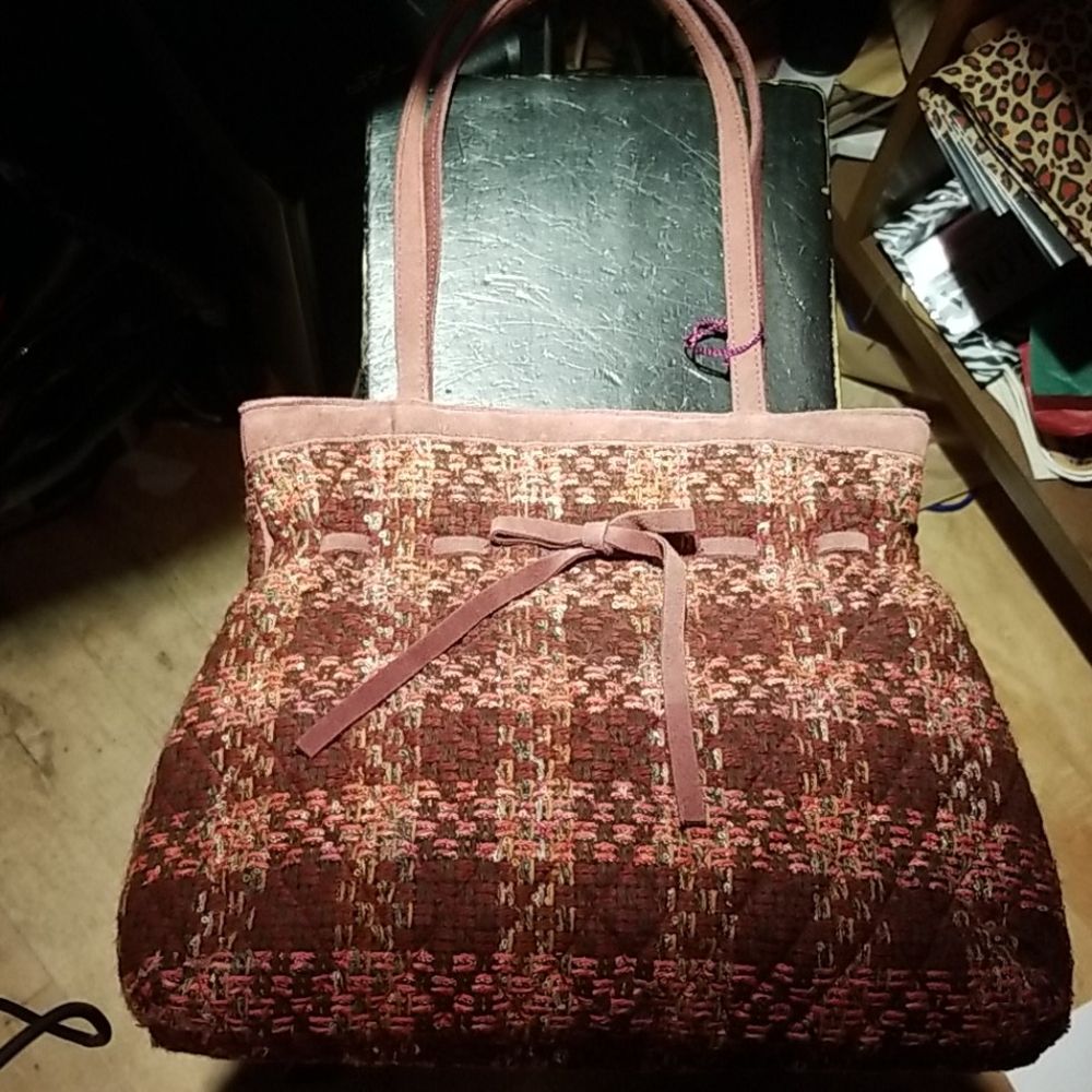 Vera Bradley  Cinch Plaid Tote handbag
